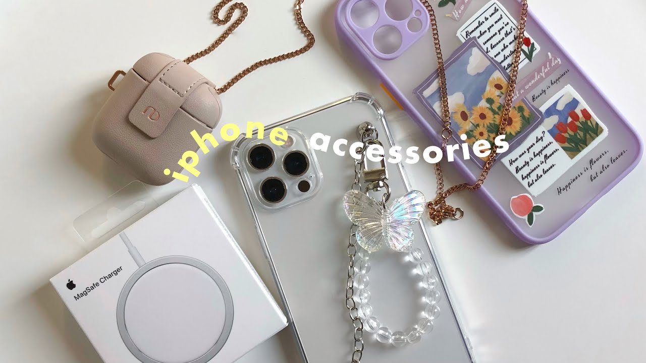unboxing new accessories for my iphone 12 pro max + airpods💐