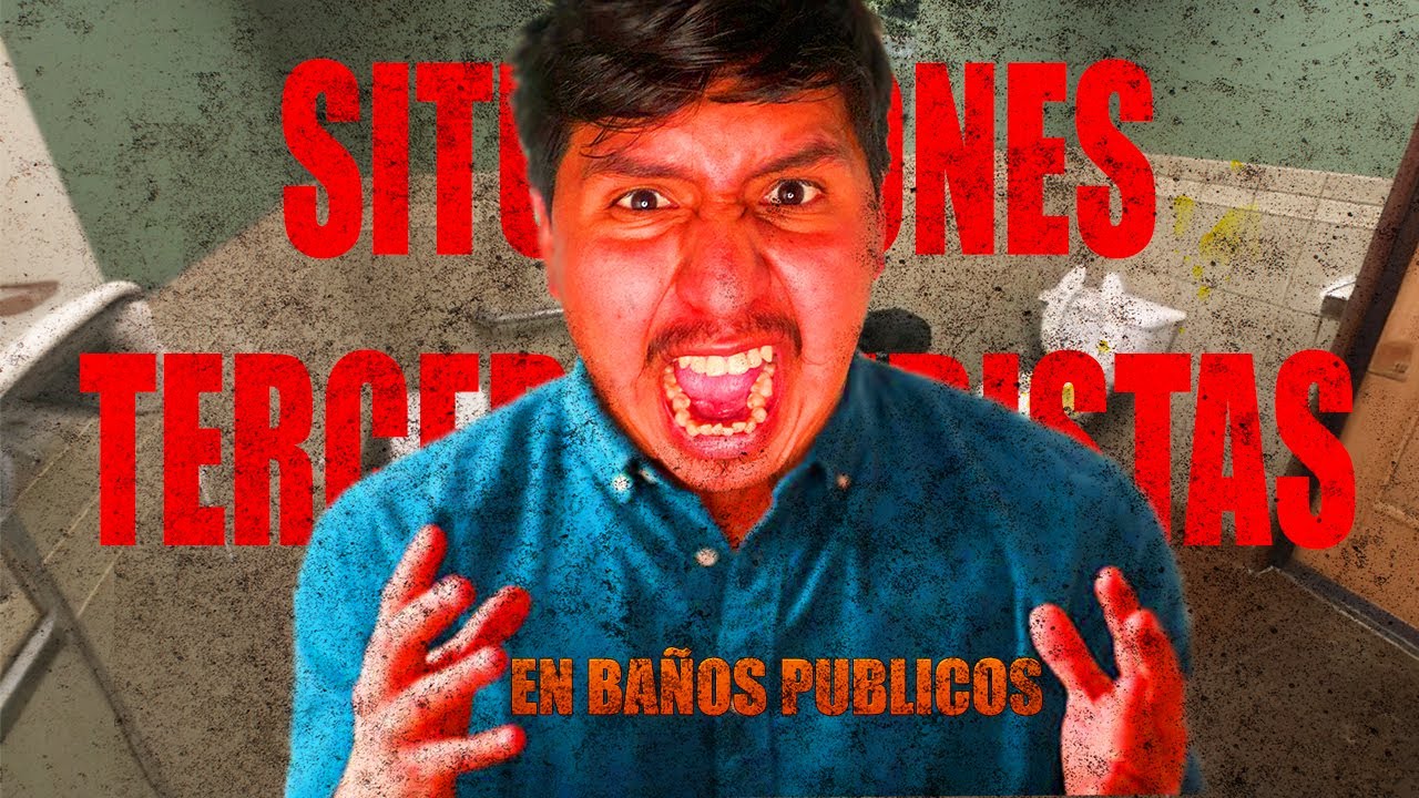 SITUACIONES TERCERMUNDISTAS: en ba&ntilde;os p&uacute;blicos 🤮🤯