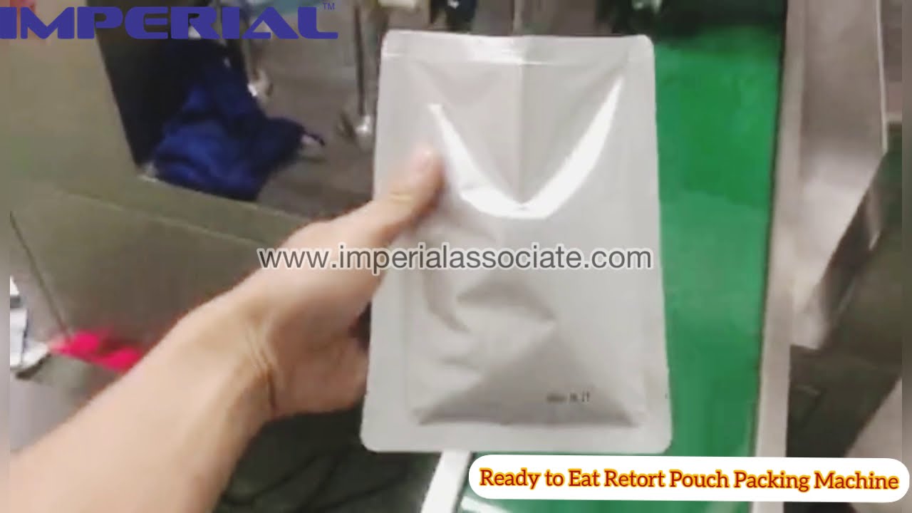Retort Pouch Ready to eat Food Packaging Machine