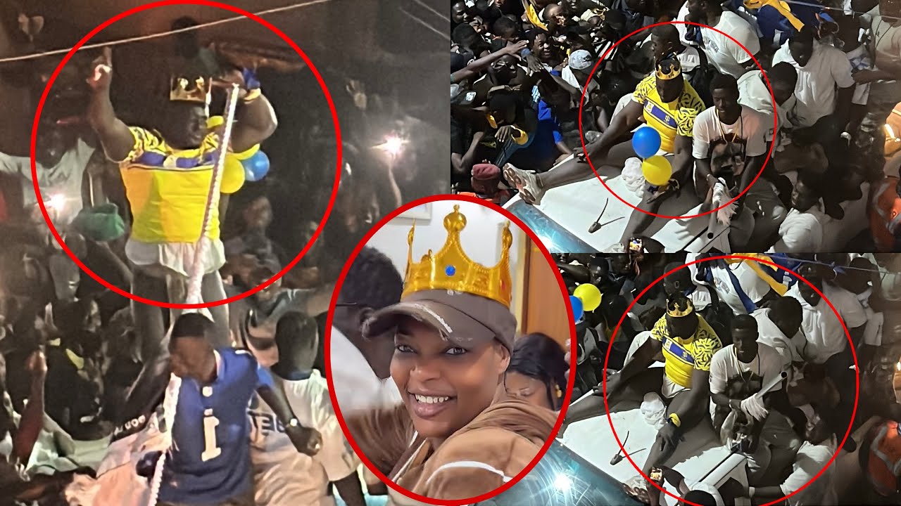 Retour triomphal wa Guediawaye nignou t&eacute;rtouw&eacute; sa thies du jamais vu regarder la foule immense 