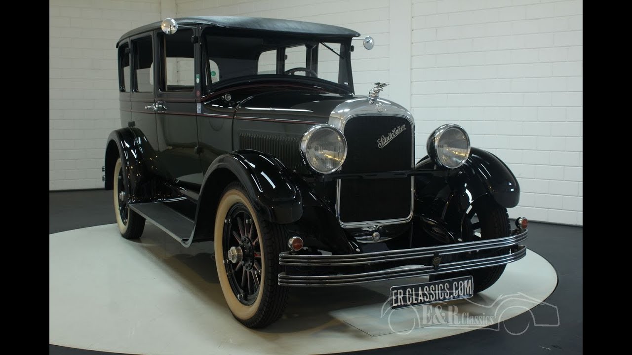 Studebaker Dictator 1928-VIDEO- www.ERclassics.com