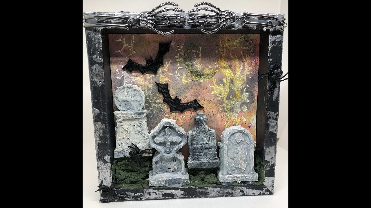 Cuadro Halloween Mixed media