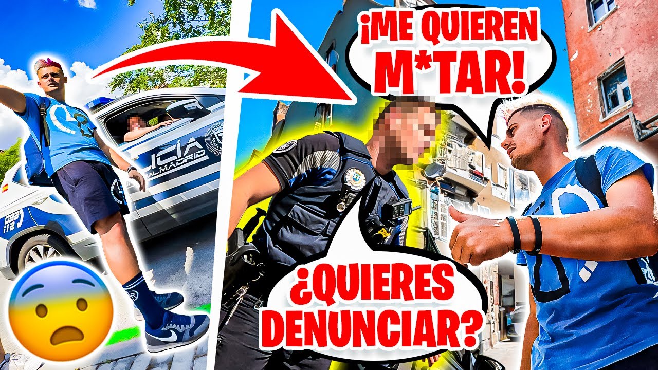 ME AMENAZAN DE MU3RTE y VIENE LA POLICÍA😰| Parkour Vlog