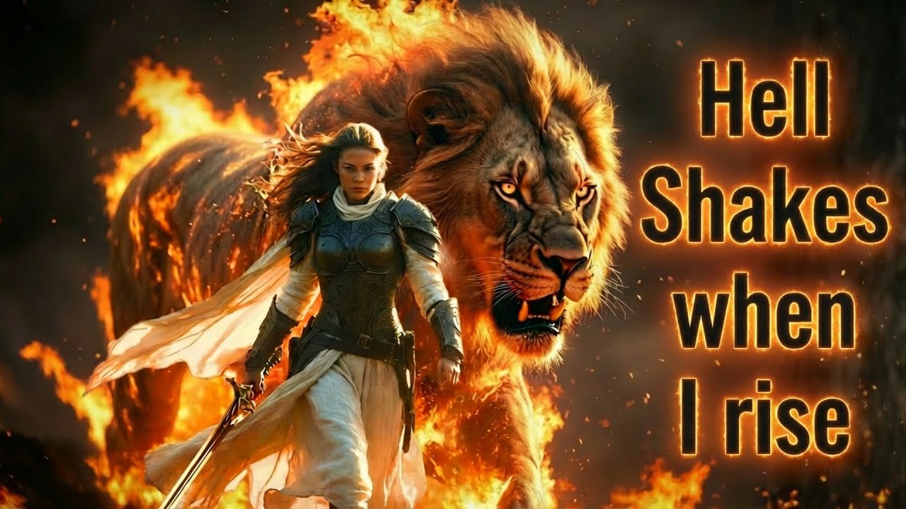 HELL SHAKES When I Rise| Spiritual Warfare Worship Song