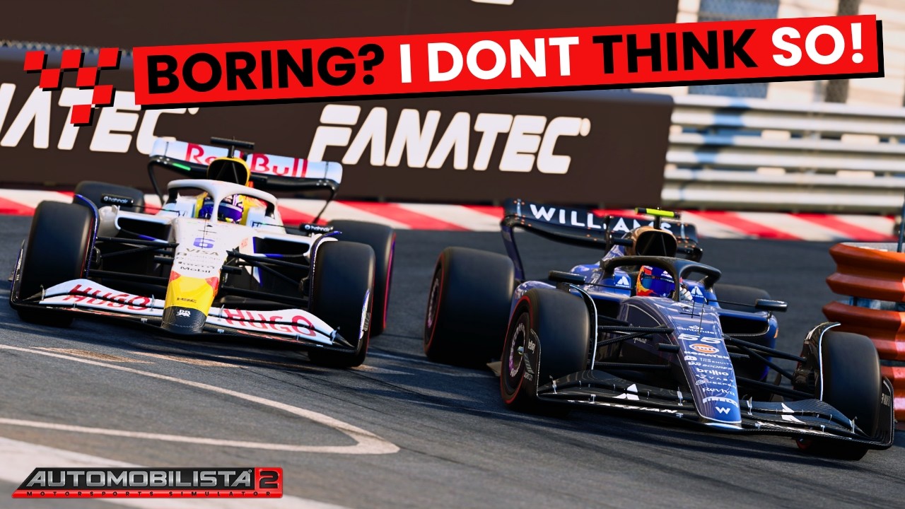 Automobilista 2 | AMS2 | Zero jeopardy MONACO is EPIC! Try This! F1 2025 Skin Pack.