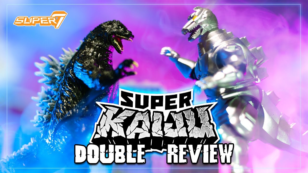 Super7 Toho Deluxe Super Kaiju Godzilla 1989 & MechaGodzilla 1993 (Target Exclusives) Double Review