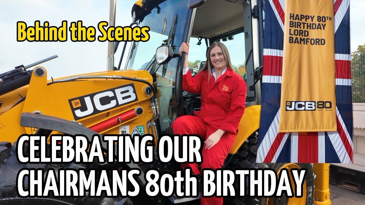 JCB исполнилось 80 лет | За кулисами парада в честь нашего 80-летия и празднования дня рождения л...
