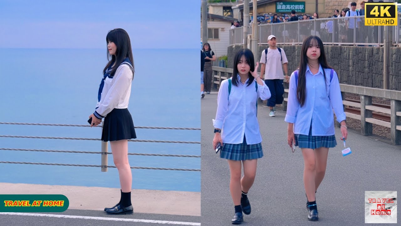4K HDR Japan travel 2025 | Walk in Kamakura（鎌倉）Kanagawa Japan | Relaxing Natural Ambience