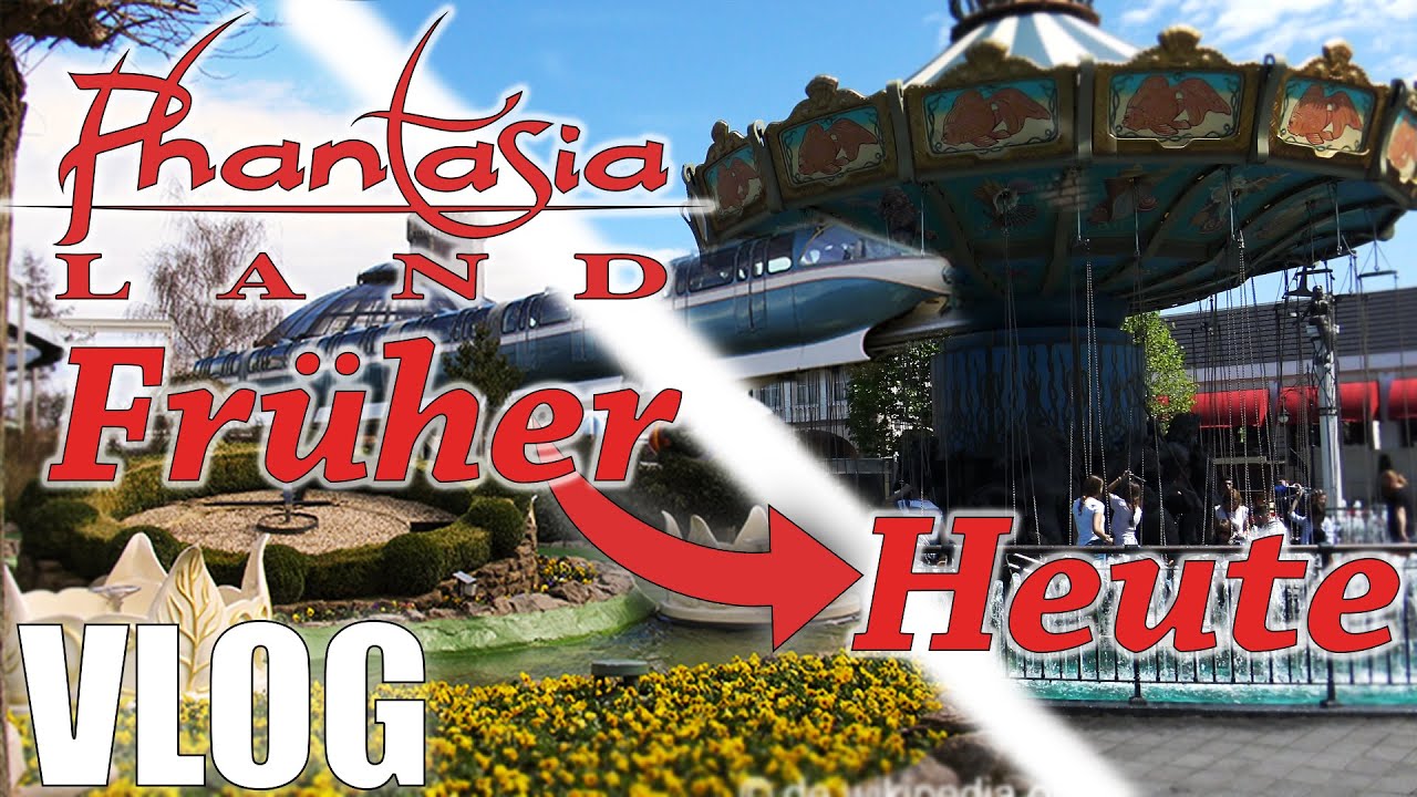 Phantasialand FRÜHER◀️▶️HEUTE Vlog [4K] | WAS stand HIER früher? • Vergleiche | Phantasialand