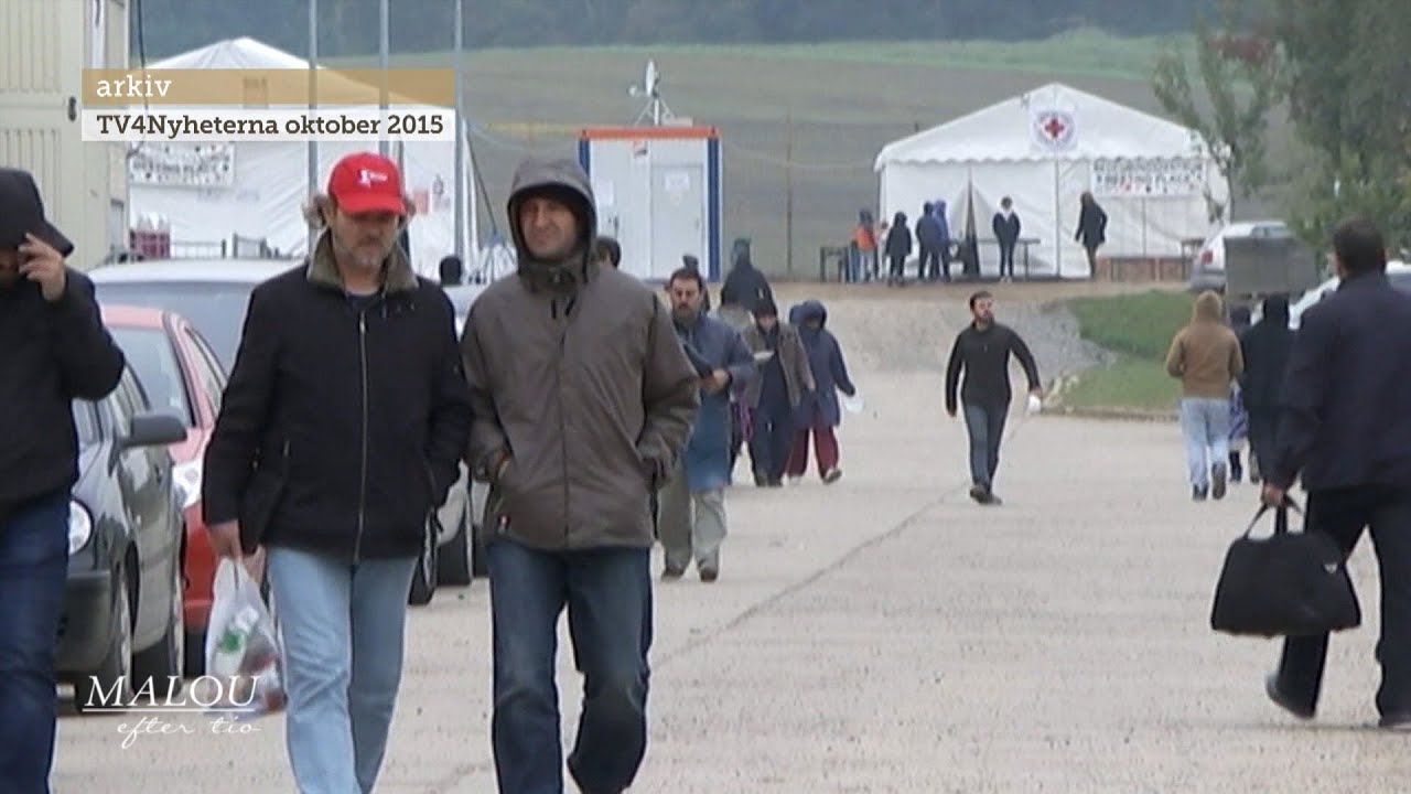 130 000 flyktingar sökte asyl i Sverige på några månader 