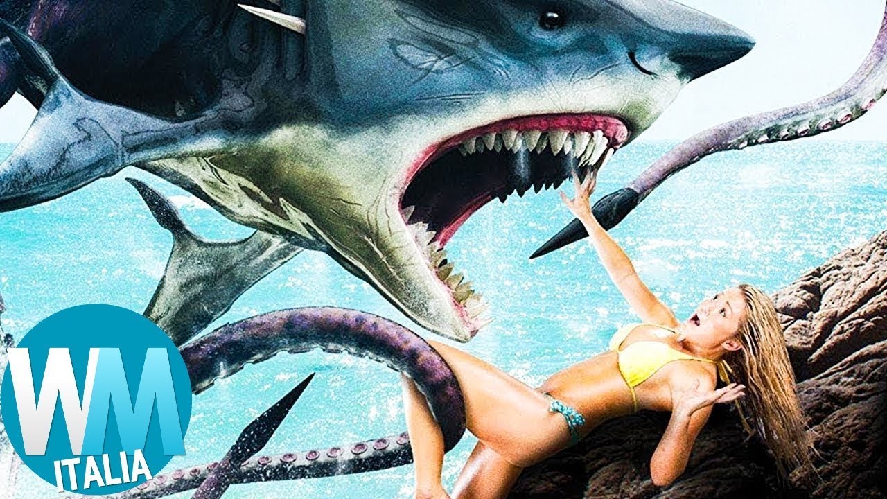 Top 10 FILM più ASSURDI sugli SQUALI!