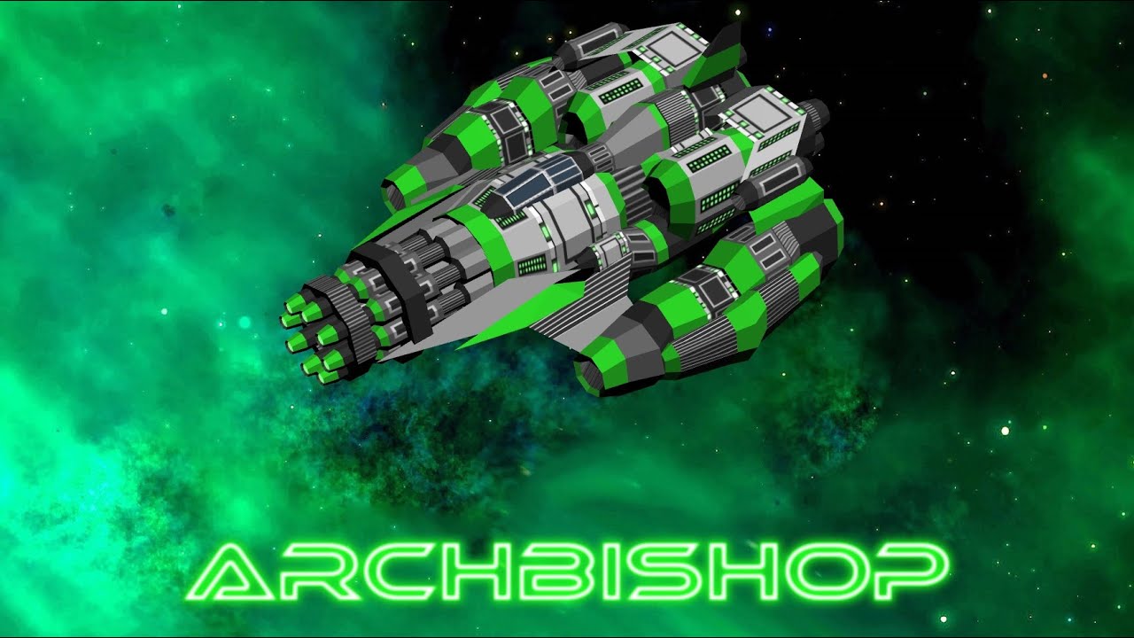 Ship Building And Testing With Starblast Ship Editor - Archbishop (Request by ‪@ASC-095  )