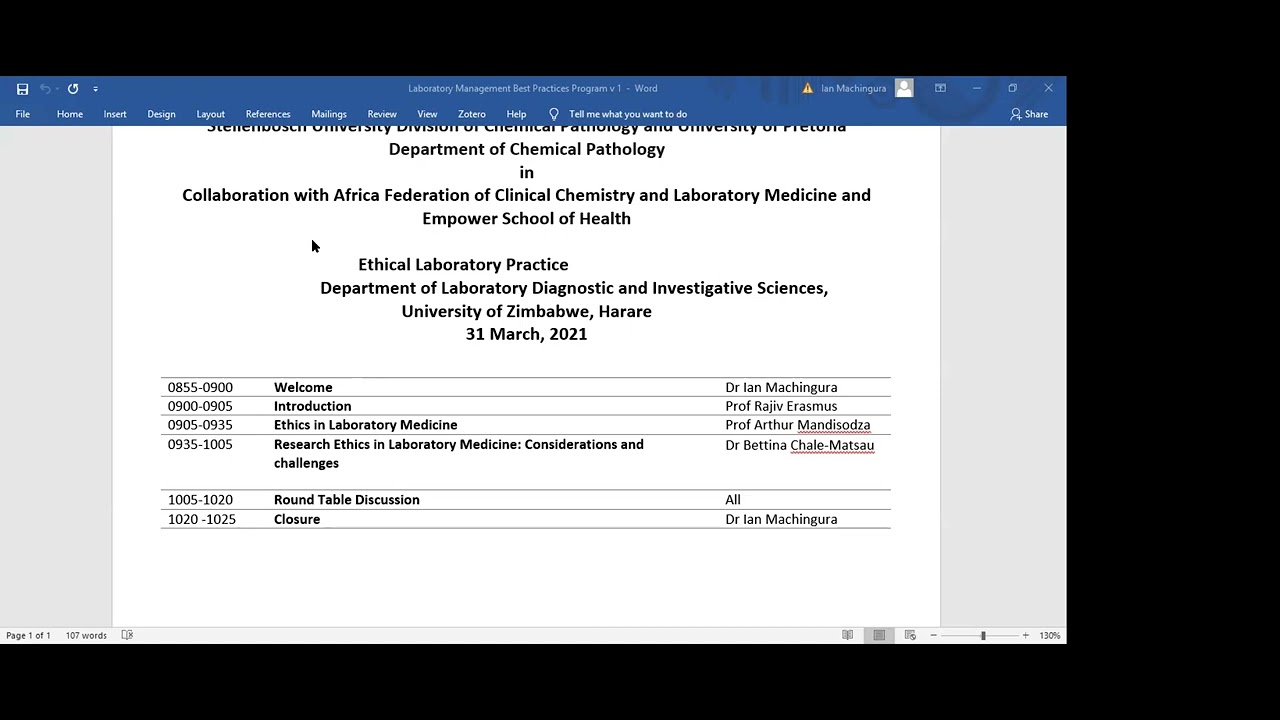 Ethical Laboratory Management Practices