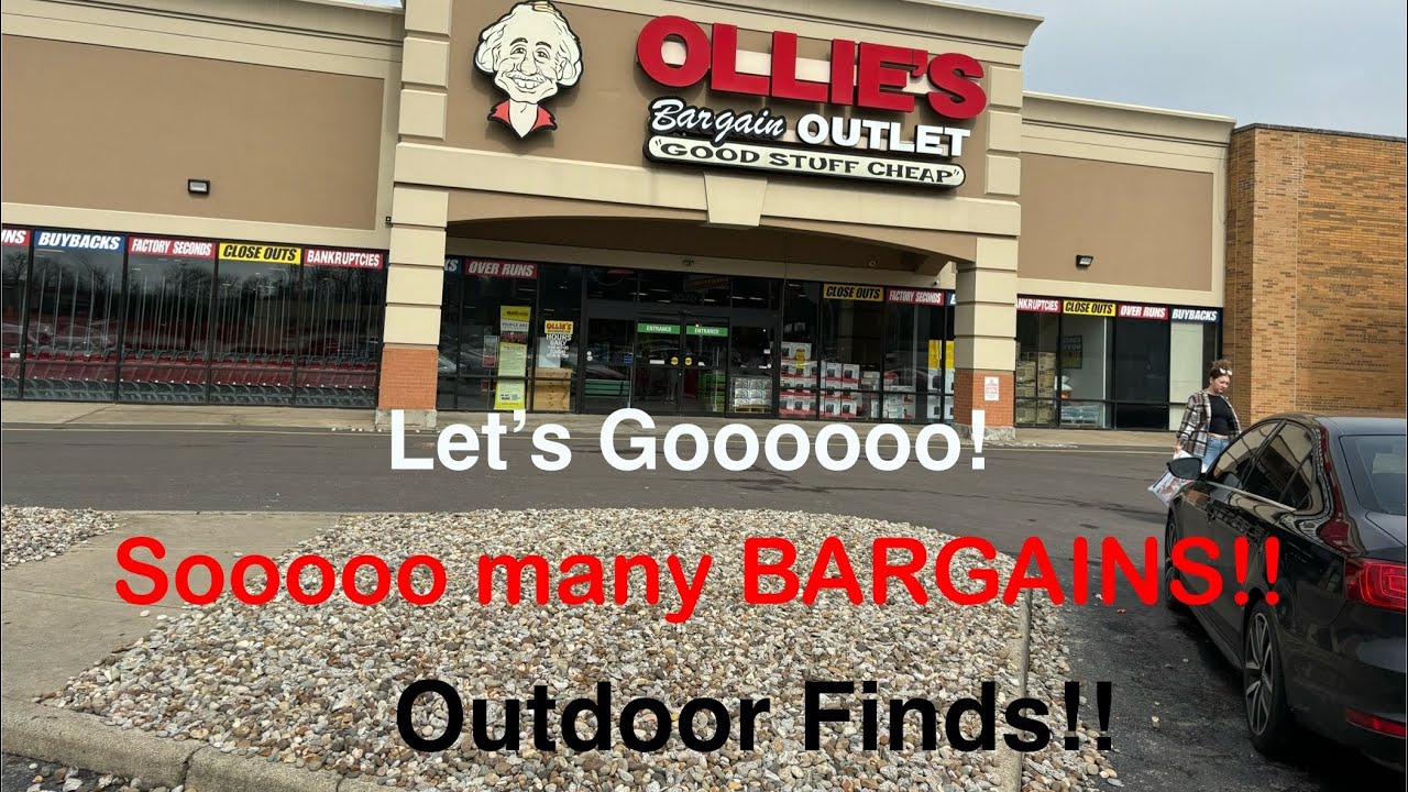 Ollie’s HUGE outdoor finds 🤯 | Tour Time!