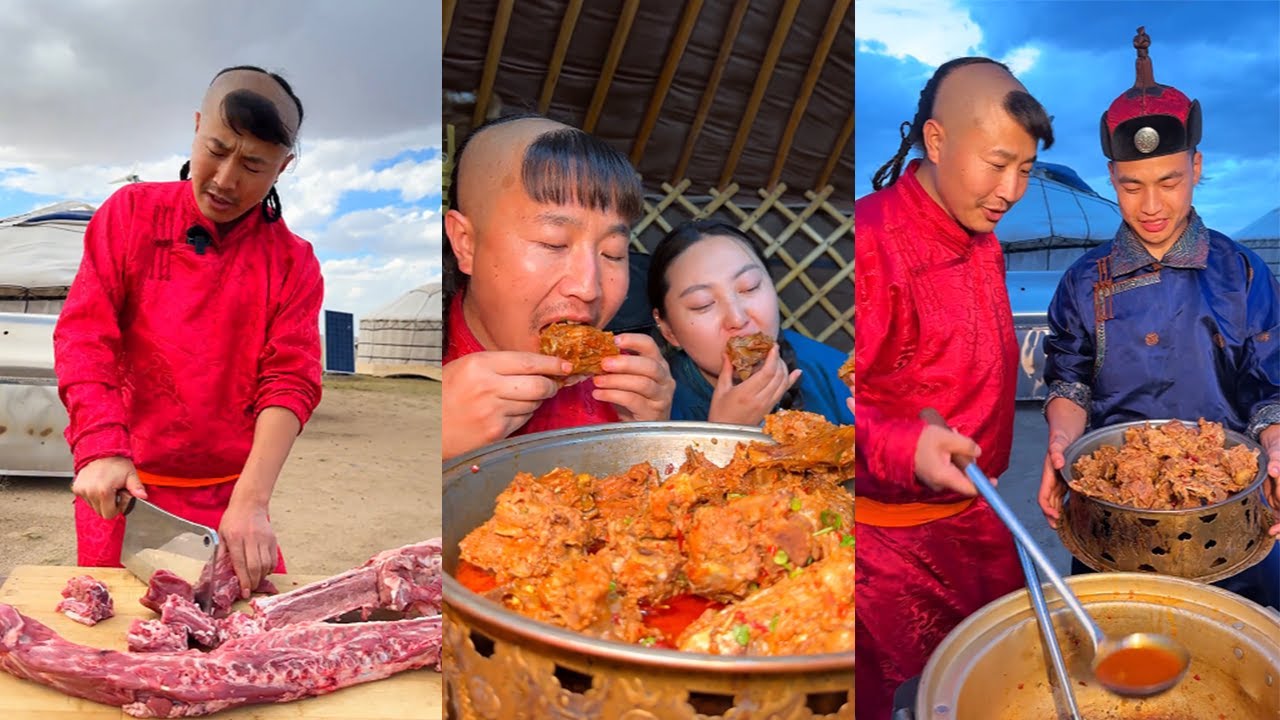 Make a lamb spine hot pot, wouldn't that be nice?
