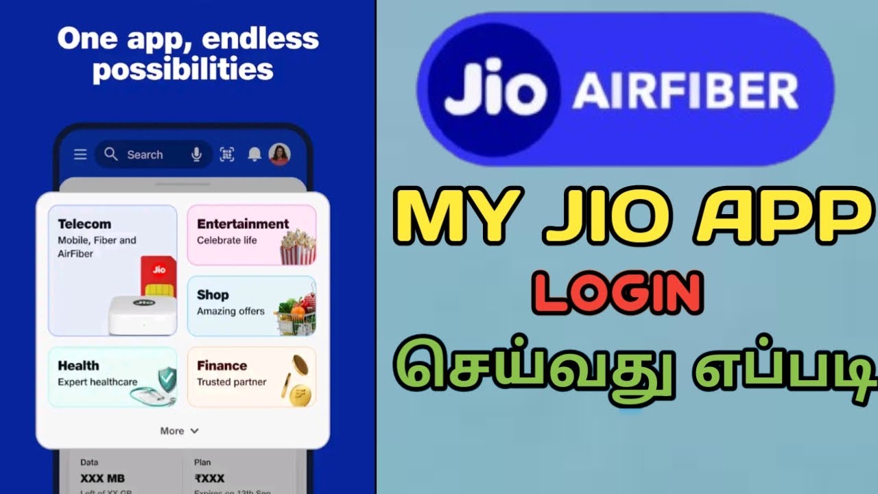 How to log in to JioFiber on the MyJio app