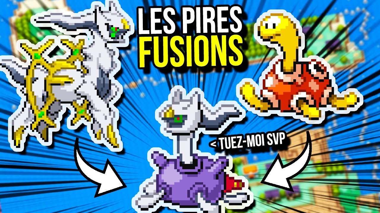 0 RESPECT : JE FUSIONNE LES BOSS LÉGENDAIRES AVEC DES TRUCS NULS - Pokémon Infinite Fusion NUZLOCKE