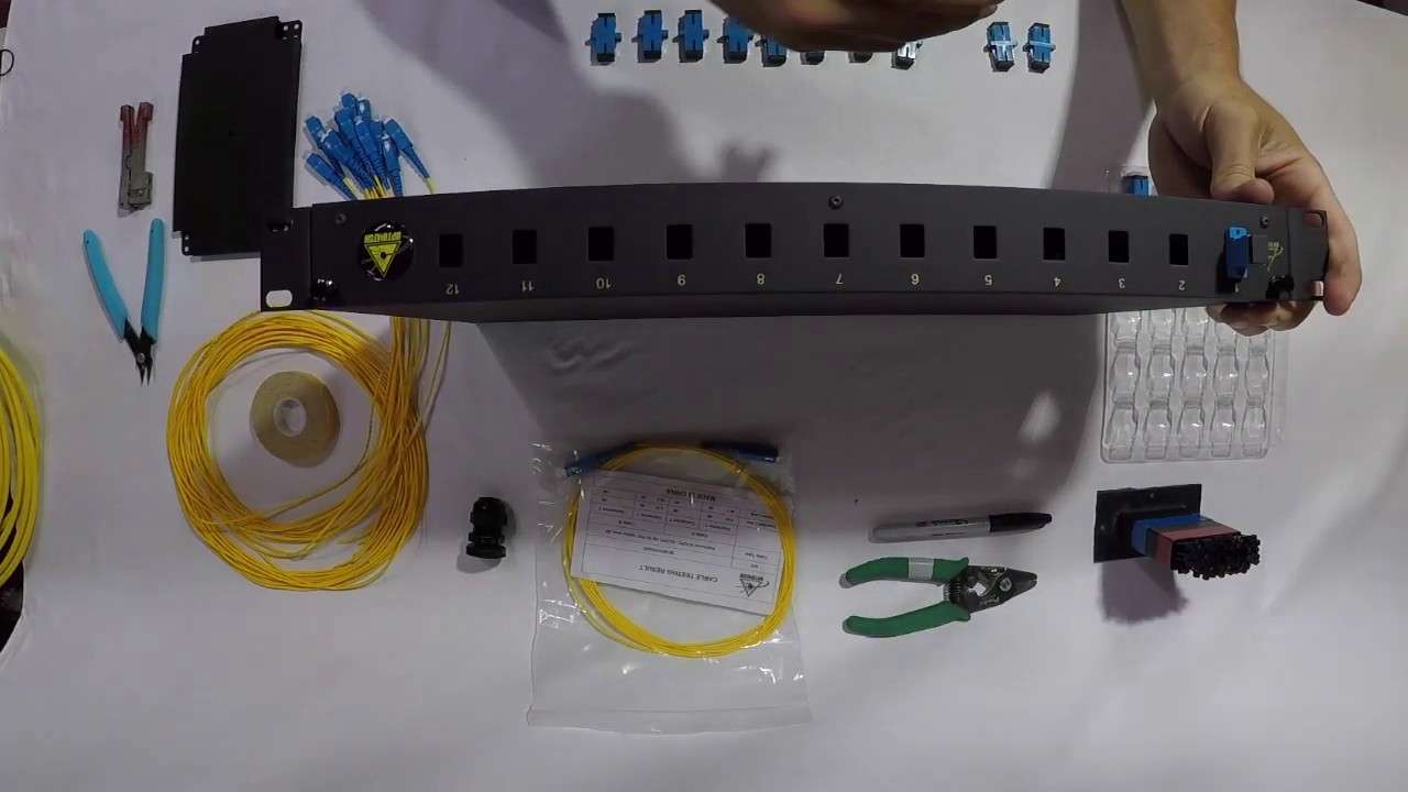 Armado de Distribuidor para Rack de 19