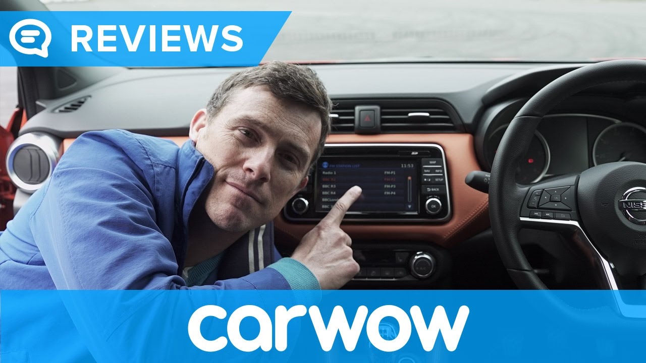 Nissan Micra 2017 NissanConnect infotainment and interior review | Mat Watson Reviews