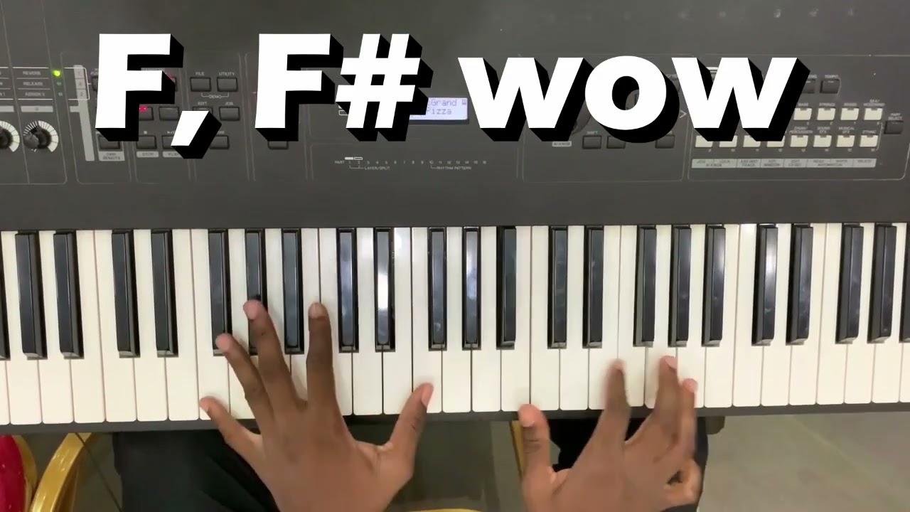 Sweet and easy passing chords application in F