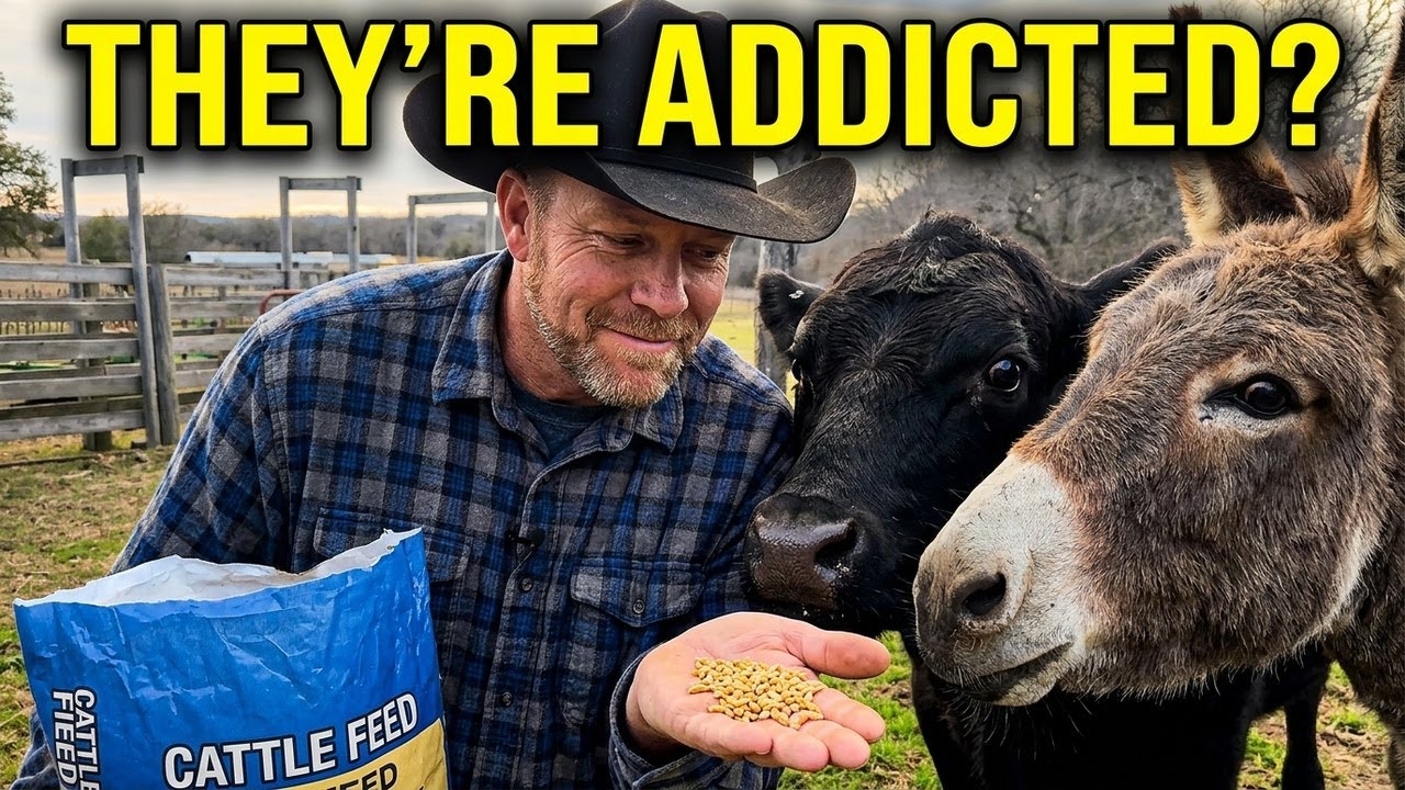 OUR COWS LOVE THERE CATTLE CAKE