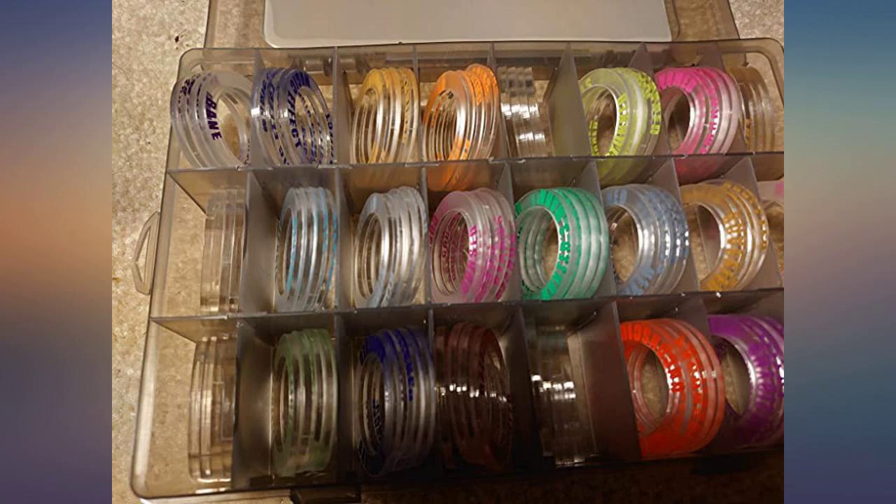 Tidyboss DND Miniatures Acrylic Condition Rings 96 PCS Status Effects Markers in 24 review