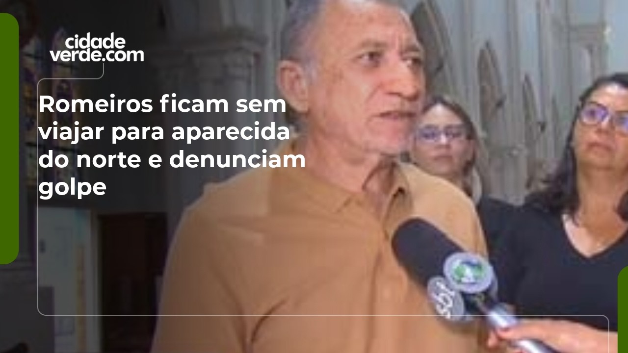 Romeiros ficam sem viajar para aparecida do norte e denunciam golpe