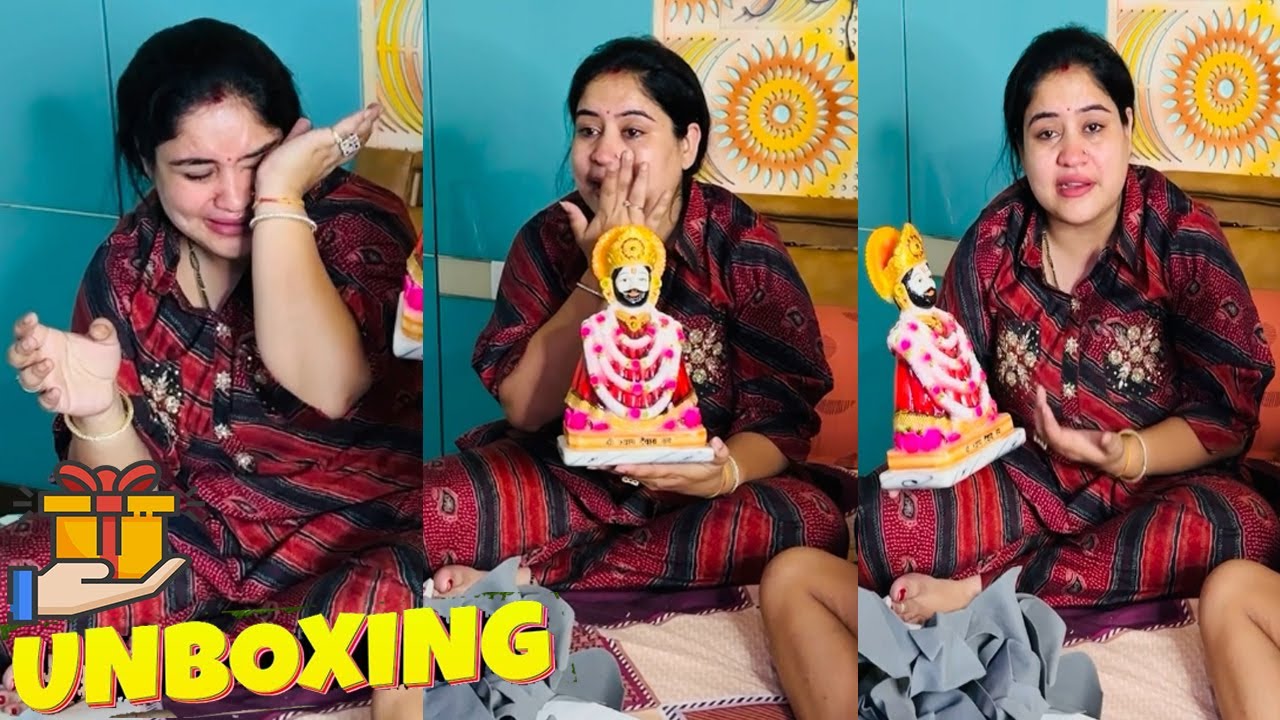 Overwhelmed by an Unexpected Gift! 🎁✨Khud Sakshat Bhagwan Prakat Ho Gaye 🥰 Itni Sari Jewellery ❤️