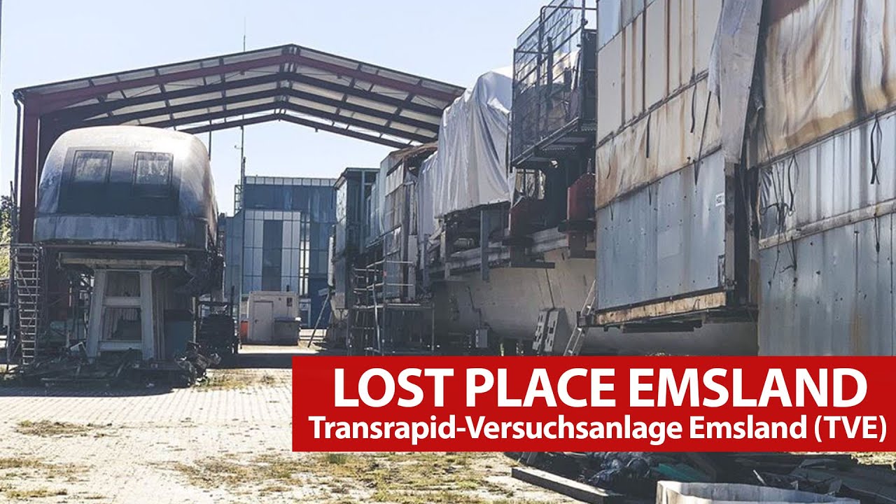 Transrapid-Versuchsanlage Emsland im Jahre 2021 (Lost Place)