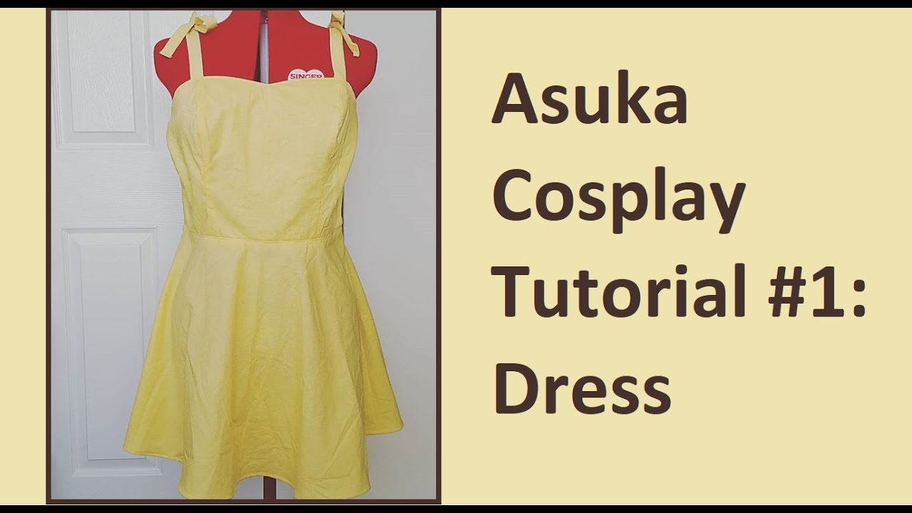 Asuka [Evangelion] Cosplay Tutorial Part 1: Dress