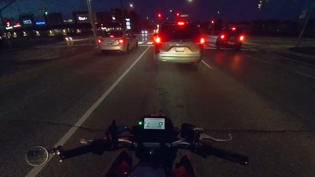 YAMAHA MT-03 | CALM NIGHT RIDE | PURE SOUND