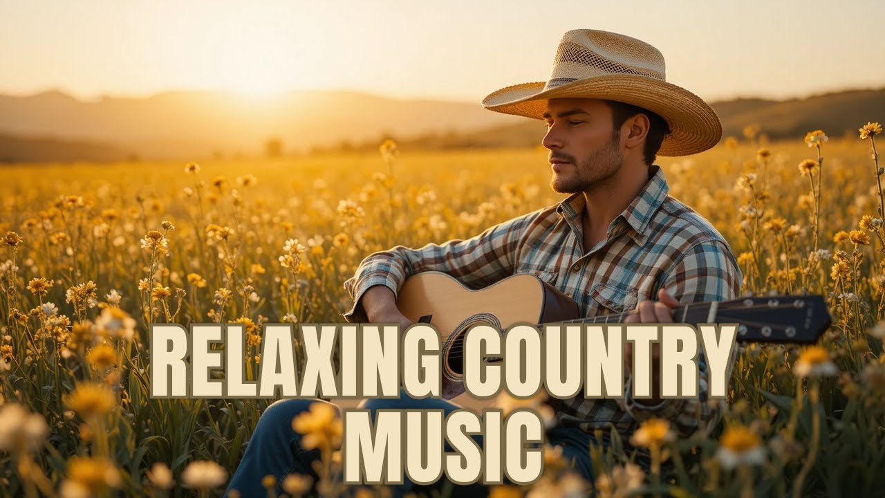 RELAXING COUNTRY MUSIC MIX &ndash; Warm Cabin Guitar for Study & Focus 🔥