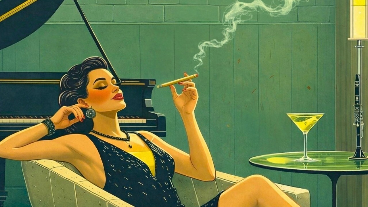 Cozy 1940s Jazz Nights – Vintage Lofi Jazz Playlist