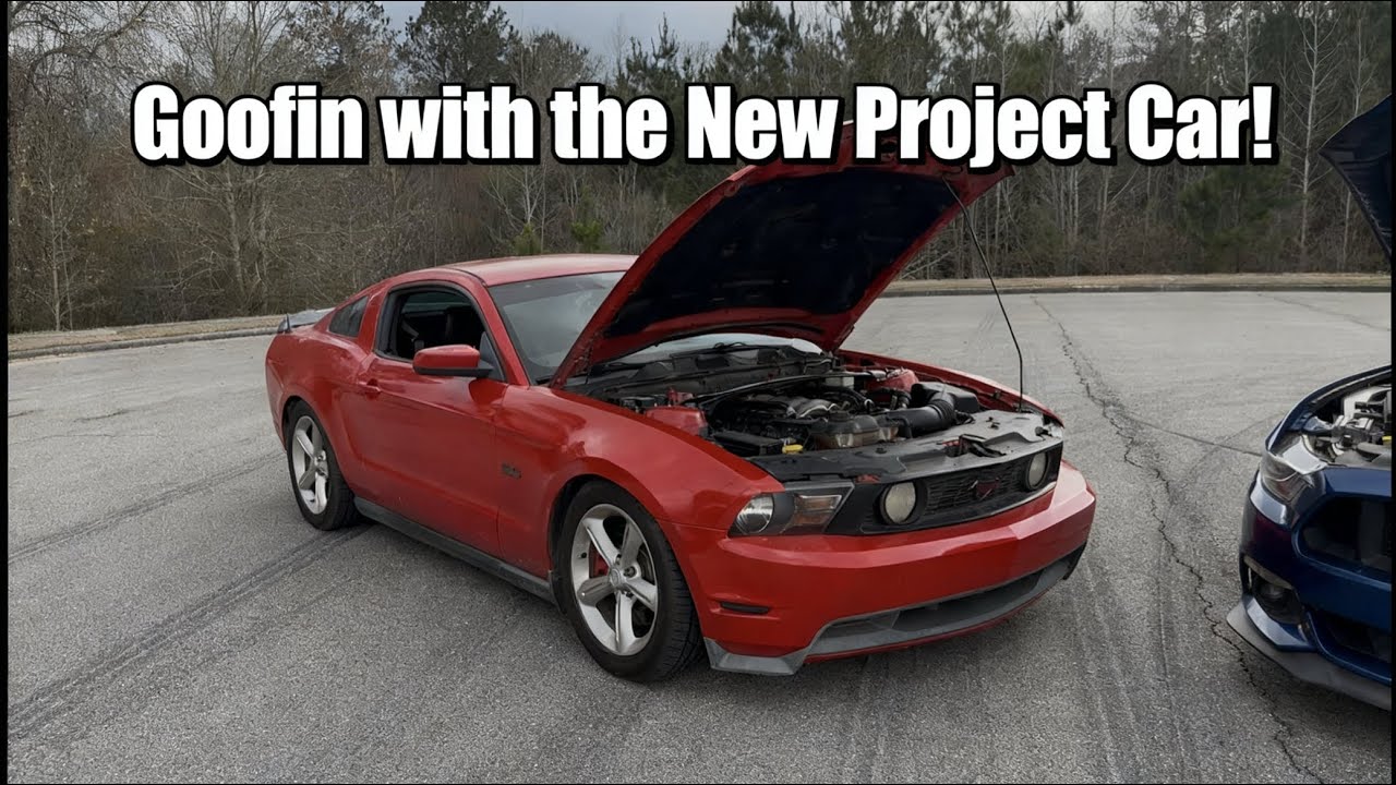 Goofin with the New Project Car!