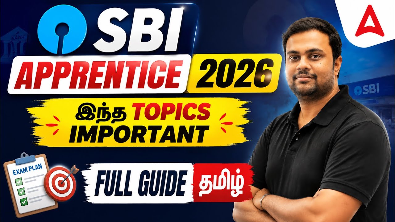 SBI Apprentice 2026 Syllabus & Exam Pattern | Easy Crack Strategy | By Syed Muktthar Akbar
