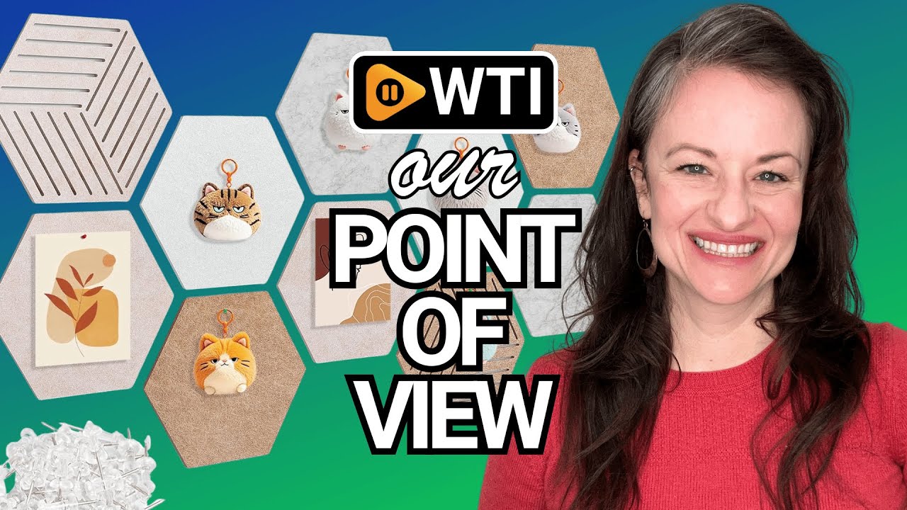 Плитка для доски объявлений из пробковой шестигранной плитки Fwpelt | POV | Купили бы вы ее?