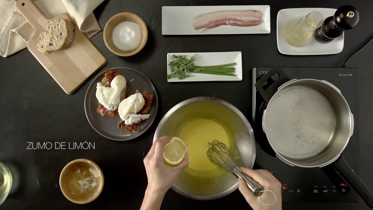 HUEVOS BENEDICTINE - Recetas SUPER AMARA Sukaldean
