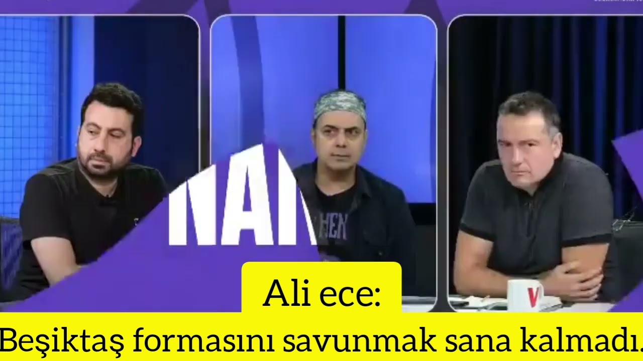 Ali Ece Maç Sonu Burak Yılmaz'a Çok Sinirlendi! BAĞIRA ÇAĞIRA KONUŞTU! #keşfet #aliece