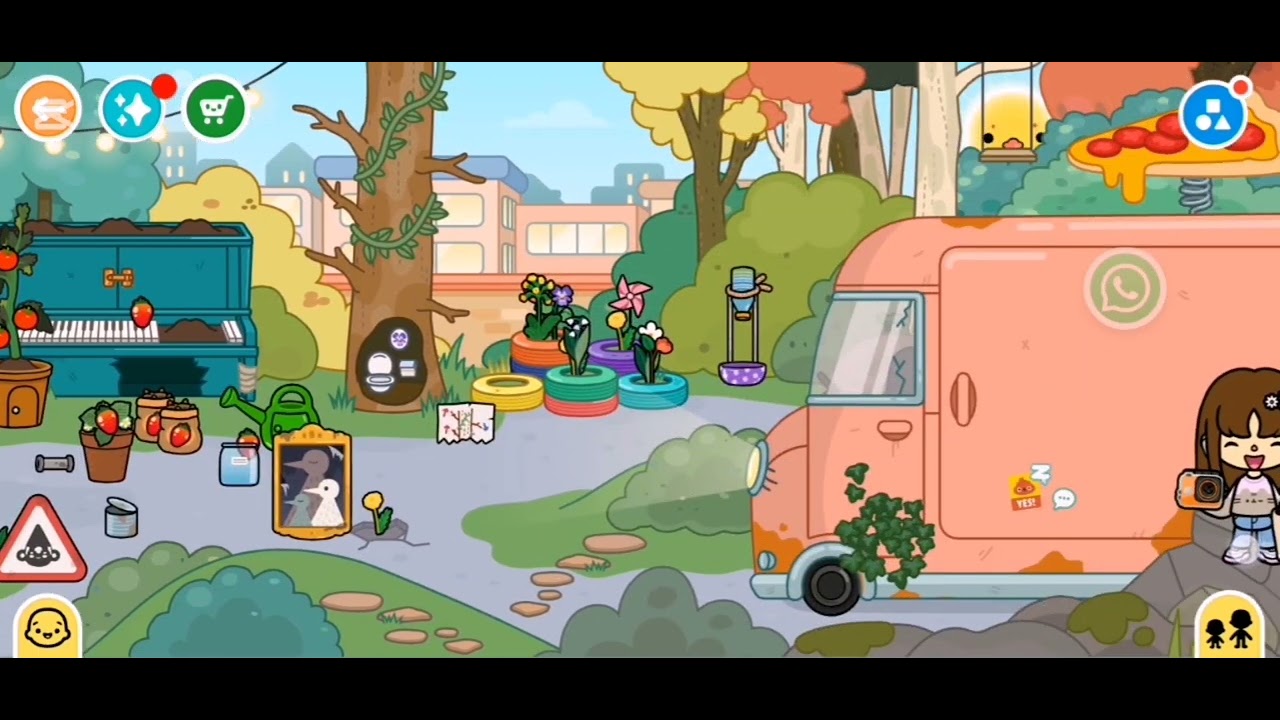 Toca boca crumpetler ve hacklar part 1