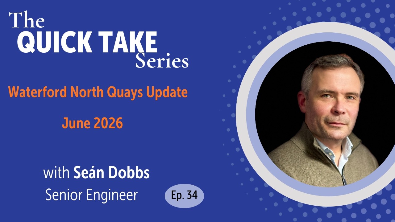 Шон Доббс &mdash; Обновление по проекту городской регенерации Норт-Кис в Уотерфорде | Краткий обзор №34