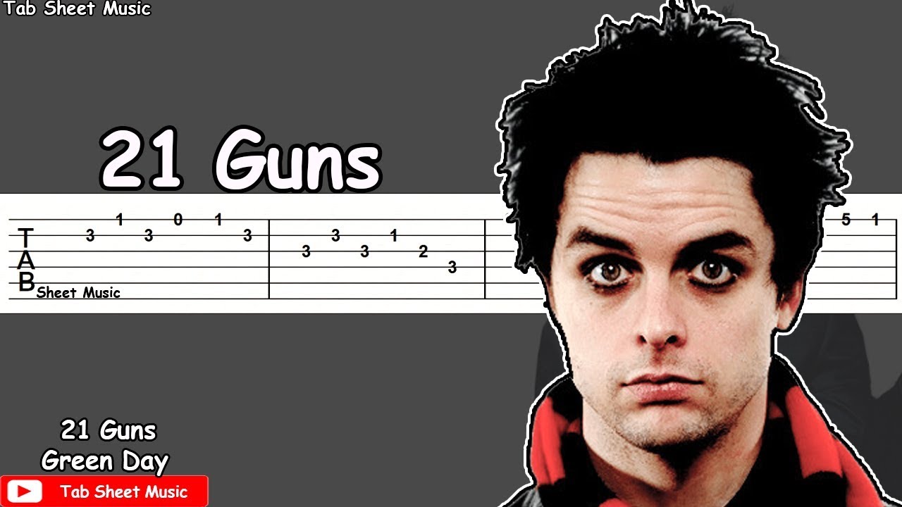 Green Day - 21 Guns Guitar Tutorial