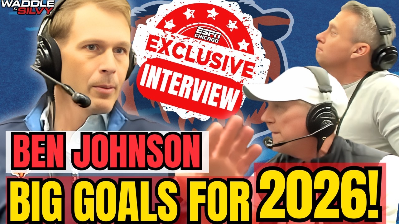 EXCLUSIVE COMBINE INTERVIEW: Ben Johnson’s Offseason Statement & 2026 Vision for the Bears!