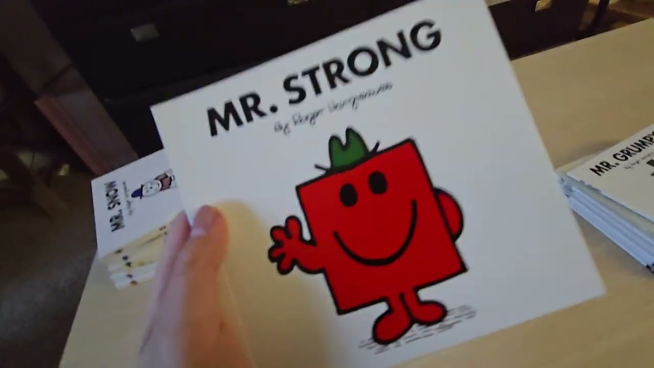 my mr men books collection (sorry its not all of the books) 