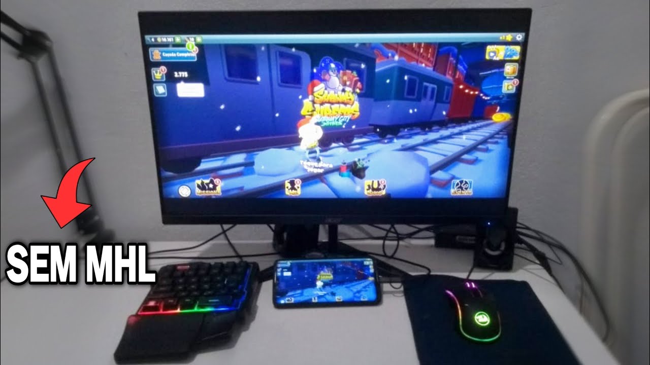 CABO QUE CONECTA O MOBILADOR NO MONITOR OU TV SEM MHL- LD 39