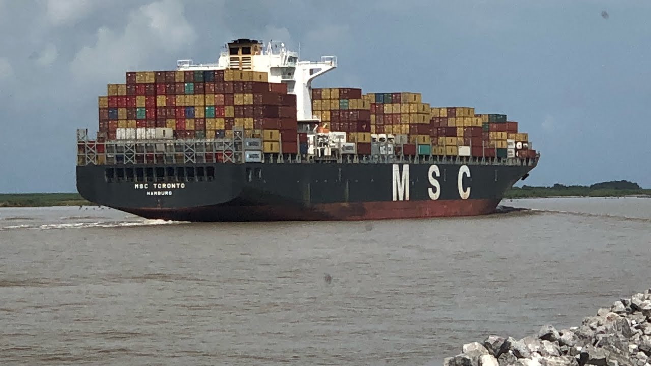 Full length of Lower Mississippi River, late Sept. 2018