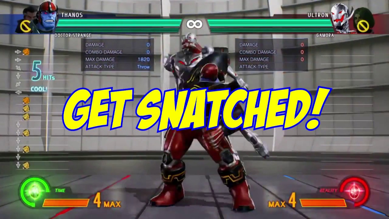 MVCI: Thanos/Dr.Strange Synergy, Combo/Mixup Video