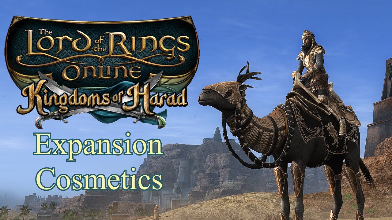 LOTRO Kingdoms of Harad Expansion Cosmetic Showcase