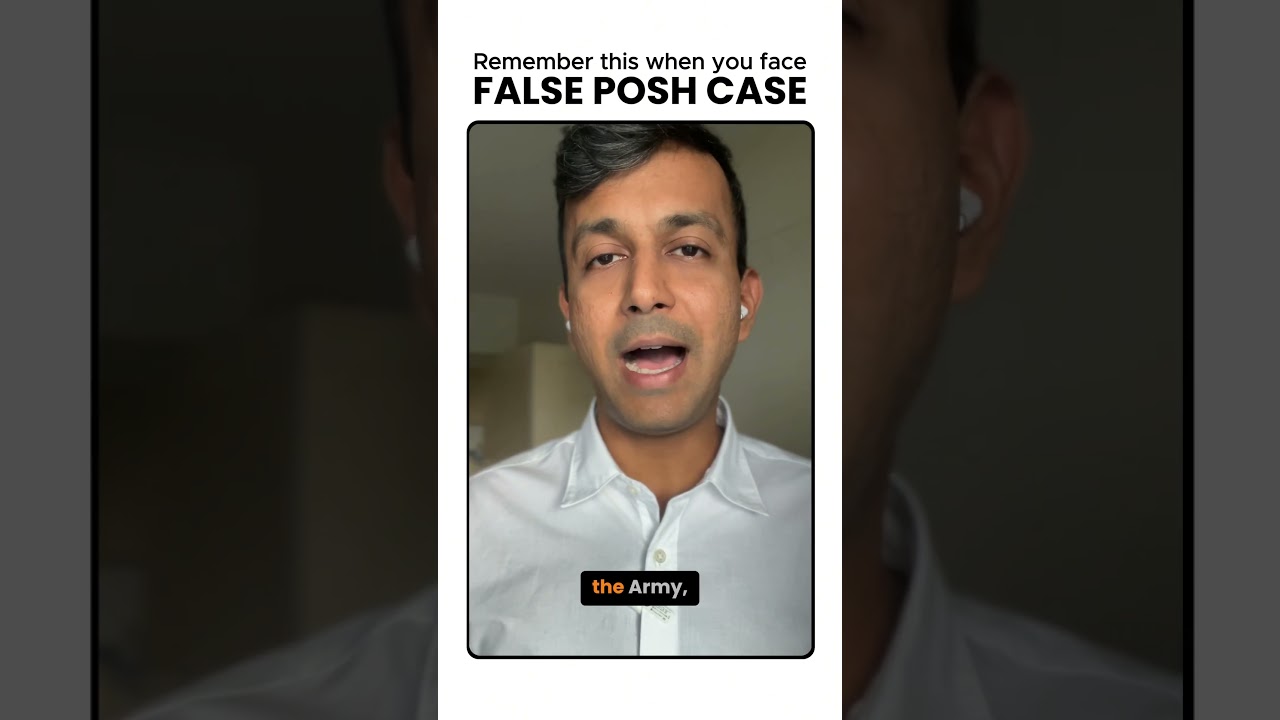Remember this when you face false POSH case