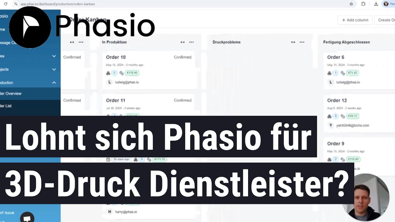 Wann lohnt sich Phasio f&uuml;r 3D-Druck Dienstleister?