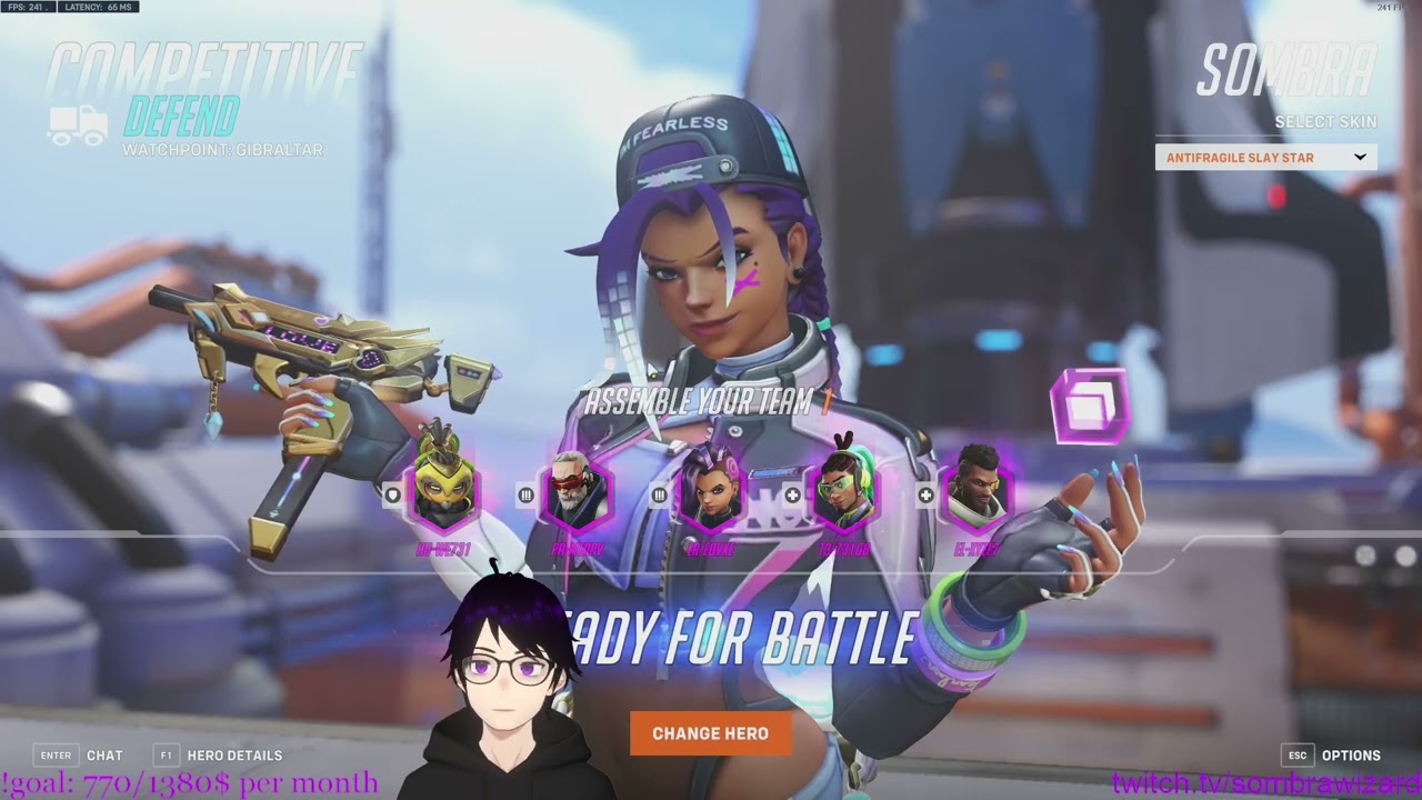 200 IQ SOMBRA  - SombraWizard SOMBRA GAMEPLAY OVERWATCH 2 SEASON 9